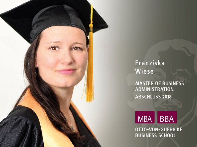 Franziska Wiese (MBA-Abschluss 2018)